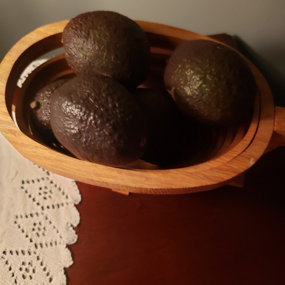 Wooden Collapsible Fruit/Vegetable Basket - Picture 6 of 8